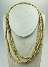 Lange Kette Glasperlen Seedbeads Ethno Chic Used Look Necklace BeadsCompany