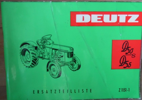 Deutz schlepper d50 d55 - schlepper, s