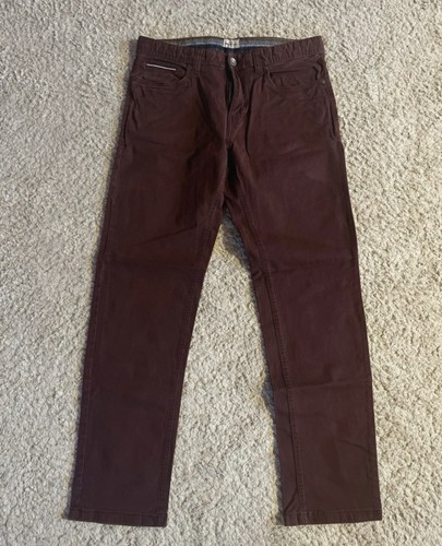 Herren jeans rot - montega, weite