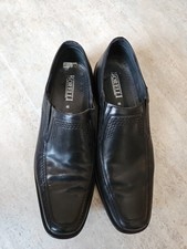 Borelli Herrenschuhe Schwarz Leder Gr. 46 Gut Erhalten Echt Leder Schuhe Herren