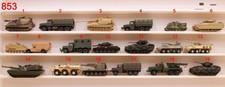 Bastelmodelle Roco Militärfahrzeuge, Panzer, Fuchs etc. 1:87 /853