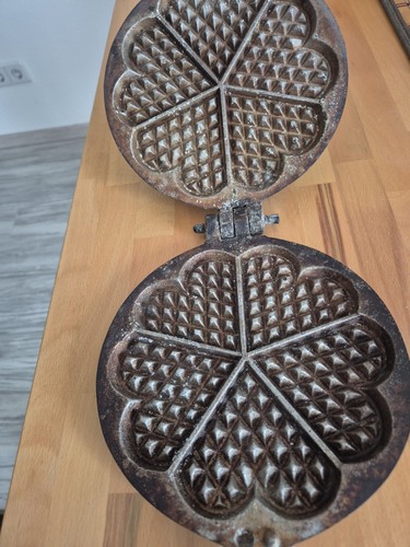 Waffeleisen prepper gußeisen - waffeleisen,
