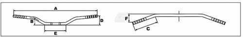 Trw 22mm stahl lenker für - stahl,