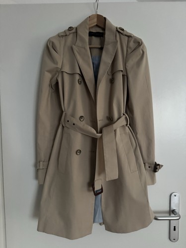 Zara trenchcoat xs - trenchcoat, gr