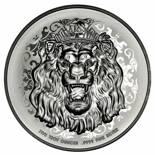 Unzen 999 silber löwe - 5,