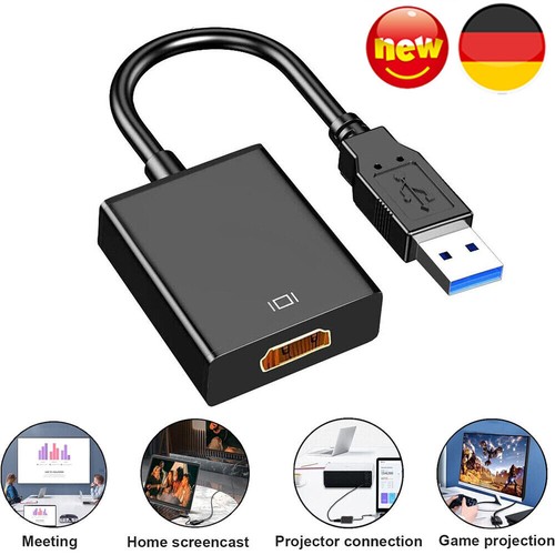 Usb auf hdmi für - zu,