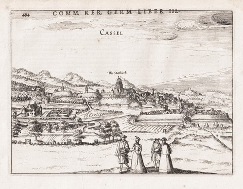 Kassel hessen gesamtansicht - kassel,