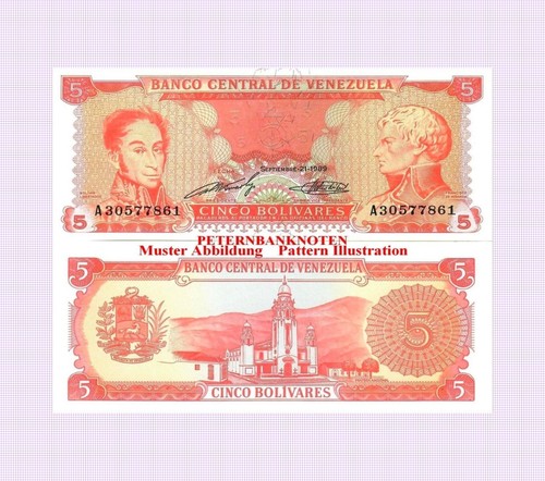 Venezuela bolivares 1989 - bolivares,