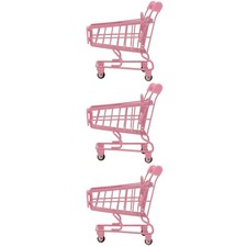  3 PCS Puppen Einkaufswagen Mini- Einkaufswagenspielzeug -Einkaufswagenspielzeug