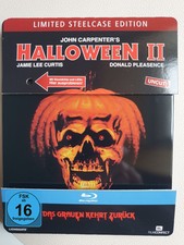 Halloween II Limited Steelcase Edition, Uncut, FSK 16, Neuwertiger Zustand 