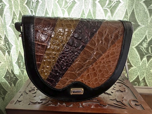Vintage ledertasche handtasche - vintage,