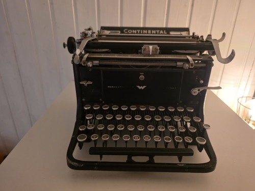 Schreibmaschine continental - schreibmaschine,