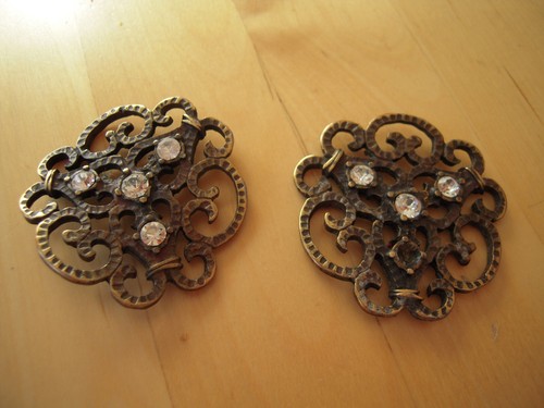 Metall deko strass - deko,