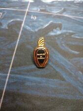 AMARIGE - GIVENCHY PERFUME BOTTLE SHAPE - VINTAGE GOLD COLOR LAPEL PIN - HAT PIN