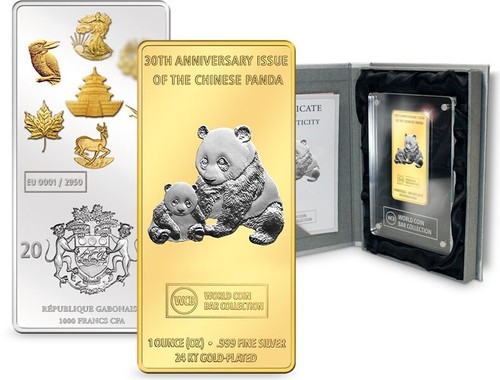 Unze 999 silber china - 1,