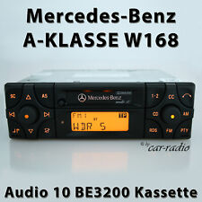 Original Mercedes W168 Radio Audio 10 BE3200 Becker Kassettenradio V168 A-Klasse