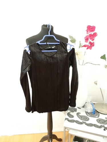 Neu damen samt shirt - //,