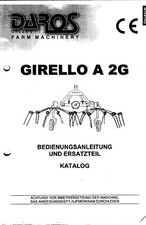 heuwender kreiselheuer DAROS GIRELLO A 2G (für ISEKI TM3140A oder ähnlich)