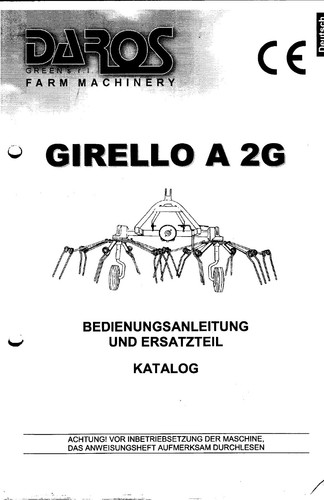 Heuwender kreiselheuer daros - heuwender,