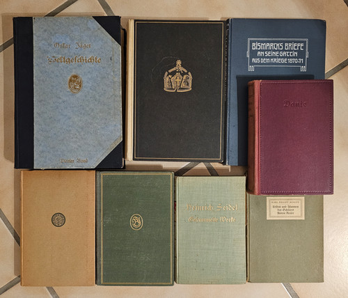 Alte bücher konvolut - alte,