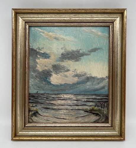 ölbild impressionist küste - impressionist,