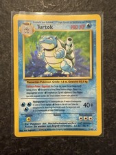 Turtok Holo Pokémon Karte 02/102 Basis Original Deutsch