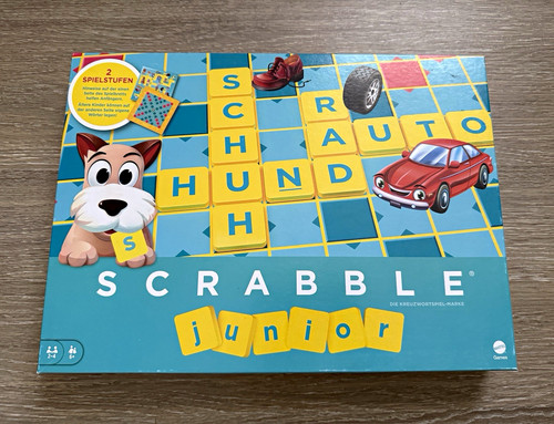 Mattel scrabble junior - scrabble,