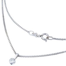 Chain brilliant pendant 585