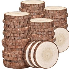 Stk holzscheiben 10cm - 50,