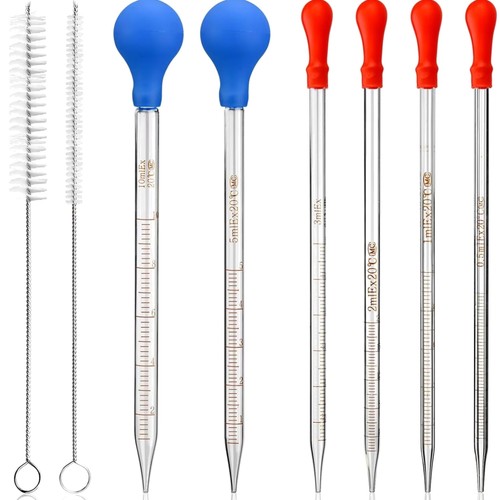 Pipetten set glas 5ml 1ml - 0,5ml,