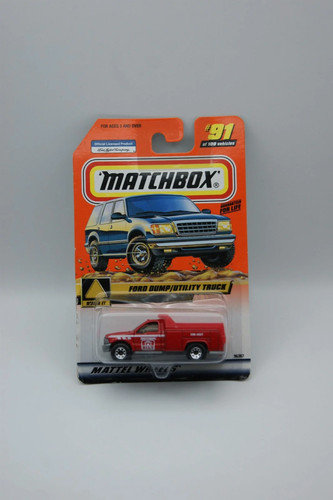 Matchbox ford dump - matchbox, utility