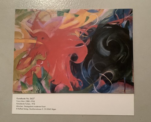 Postkarte franz marc - postkarte,,