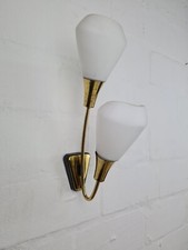 50s60s Wandlampe Lamp Opalglas