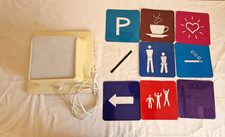 IKEA SKUGGA lampe 90er Retro Lichtbox Wandlampe Leuchte Motive funktioniert Deko