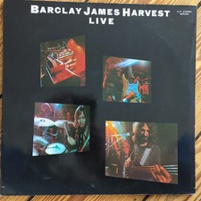 BARCLAY JAMES HARVEST Live VINYL 2-LP  1974