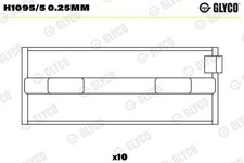 GLYCO KURBELWELLENLAGER