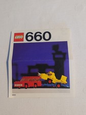 Lego Set 660 Auto mit Flugzeug