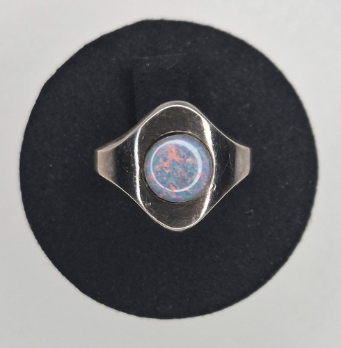 Vintage silberring 835 - vintage,