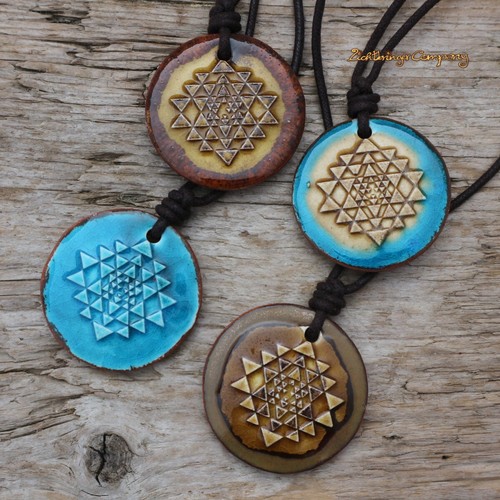 Sri yantra halskette heilige - sri,