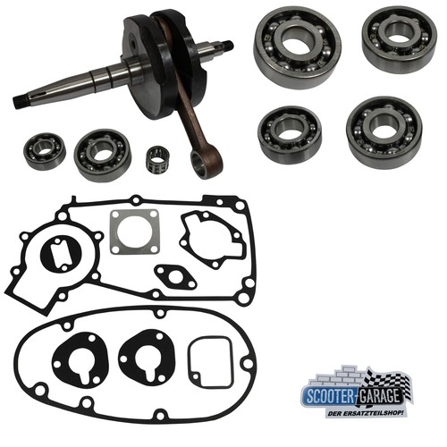 Kurbelwelle motorlager set - kurbelwelle,