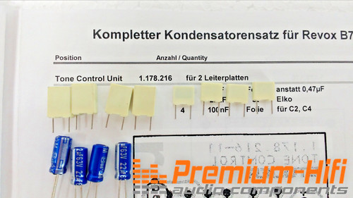 Revox b750 kondensatorensatz - revox,