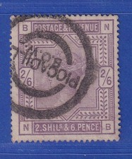 Großbritannien 1883 Queen Victoria 2Sh 6P  Mi.-Nr. 82x O PICCADILLY