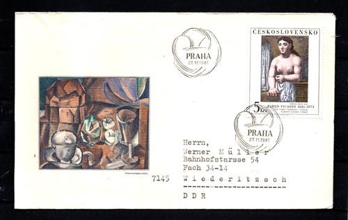 Brief tschechoslowakei 1981 - tschechoslowakei,