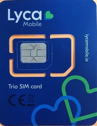 Sim karte lycamobile - karte, €
