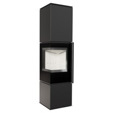 Kaminofen REN schwarz 7 kW Eck