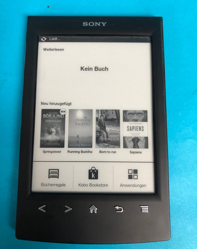 Sony prs ebook reader - sony, prs-t2