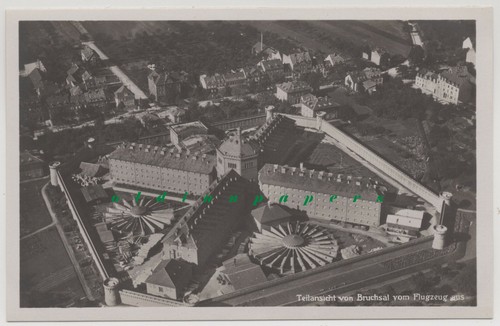 Bruchsal teilansicht - ak,