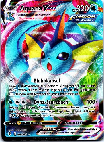 Aquana vmax pokemon - aquana,