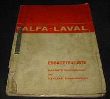 Ersatzteilliste Alfa Laval