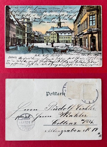 Döbeln 1903 winteransicht - dÖbeln,